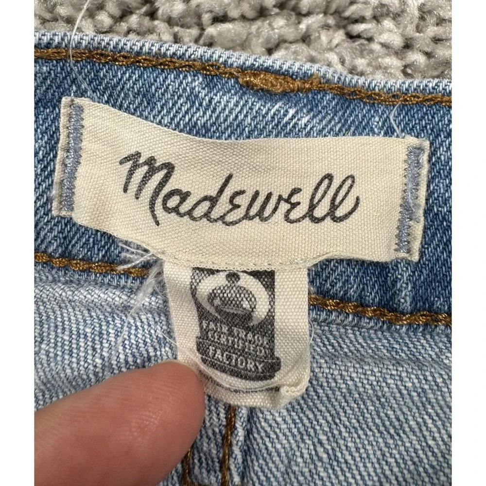 Madewell The Perfect Jean Short Denim Distressed Womens‎ Size 23 Inseam 3